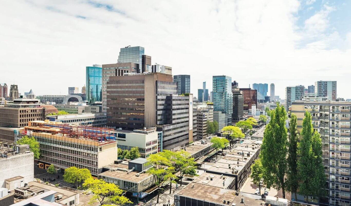 Skyline of Rotterdam