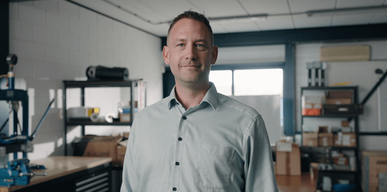 Sander Roosjen, Chief Technology Officer at NIM at workplace